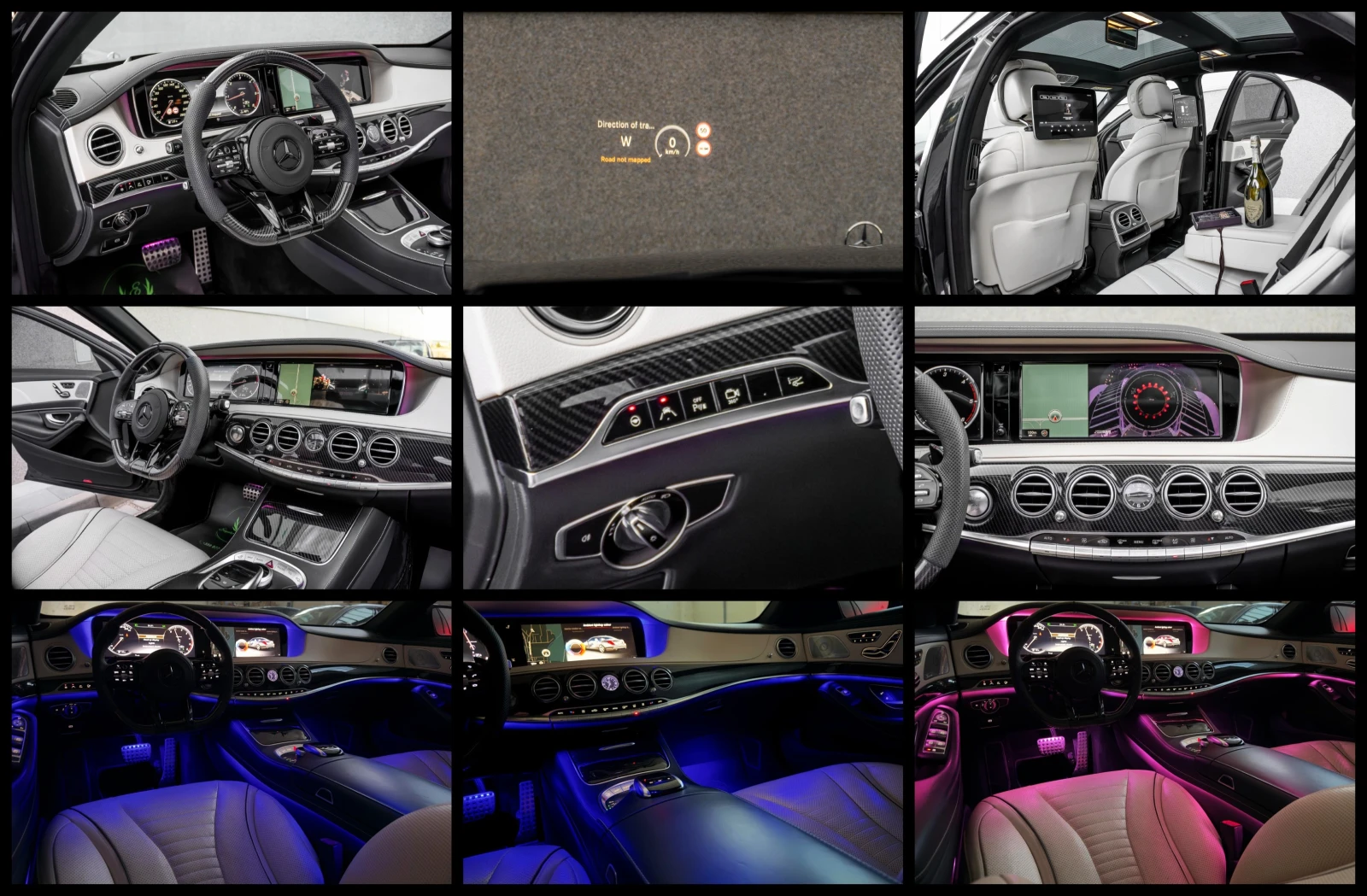 Mercedes-Benz S 350 d* 4MATIC* AMG* EXCLUSIVE* PANO* 3XTV* CARBON* FUL | Mobile.bg   17