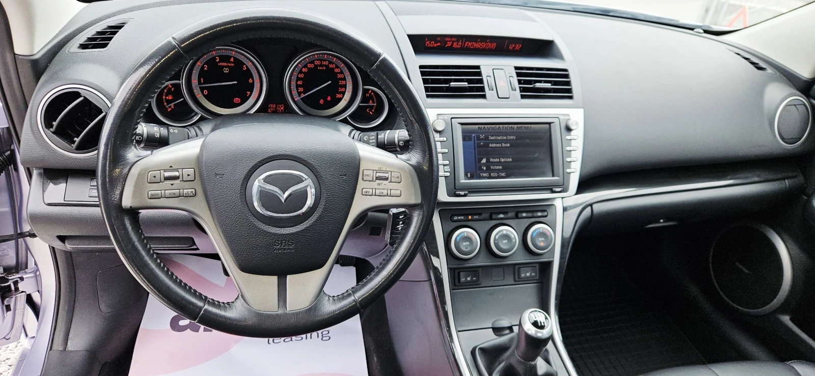 Mazda 6 НАВИ* КОЖА* BOSE* КСЕНОН* 2.5I* 170кс, снимка 16 - Автомобили и джипове - 54369447