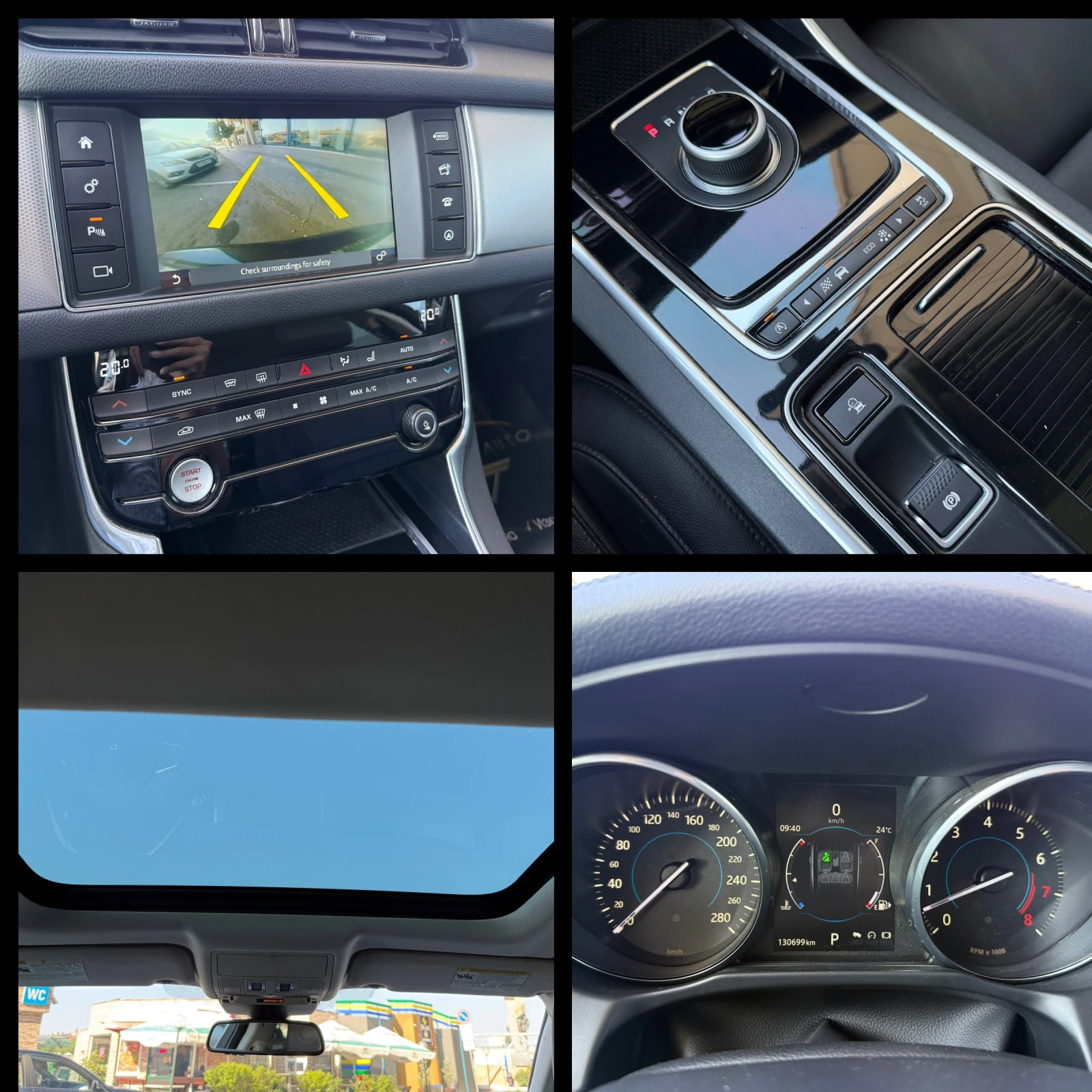 Jaguar Xf 35t R Sport 6 МЕСЕЦА ГАРАНЦИЯ/340к.с. 4х4 Facelift, снимка 14 - Автомобили и джипове - 55655470