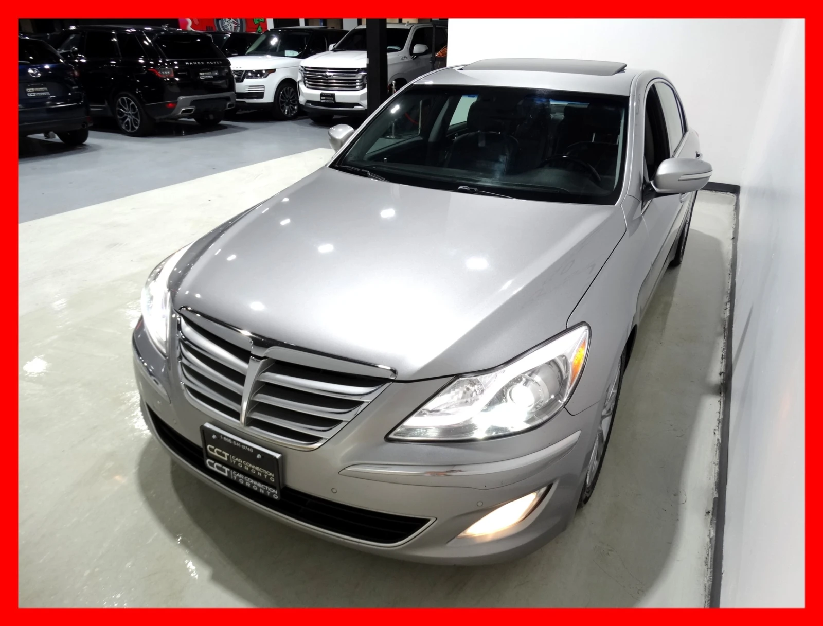 Hyundai Genesis V6 * NAVI/Камера/Кожа/Панорама, снимка 3 - Автомобили и джипове - 56130506