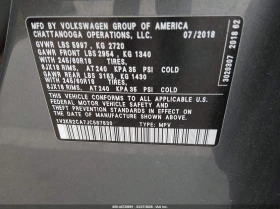 VW Atlas 3.6l Volkswagen 3.6L V6 Se, снимка 9