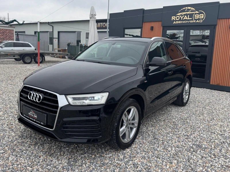 Audi Q3 ::2.0TDI QUATTRO::SLINE::MATRIX::1 собственик, снимка 2 - Автомобили и джипове - 53372292