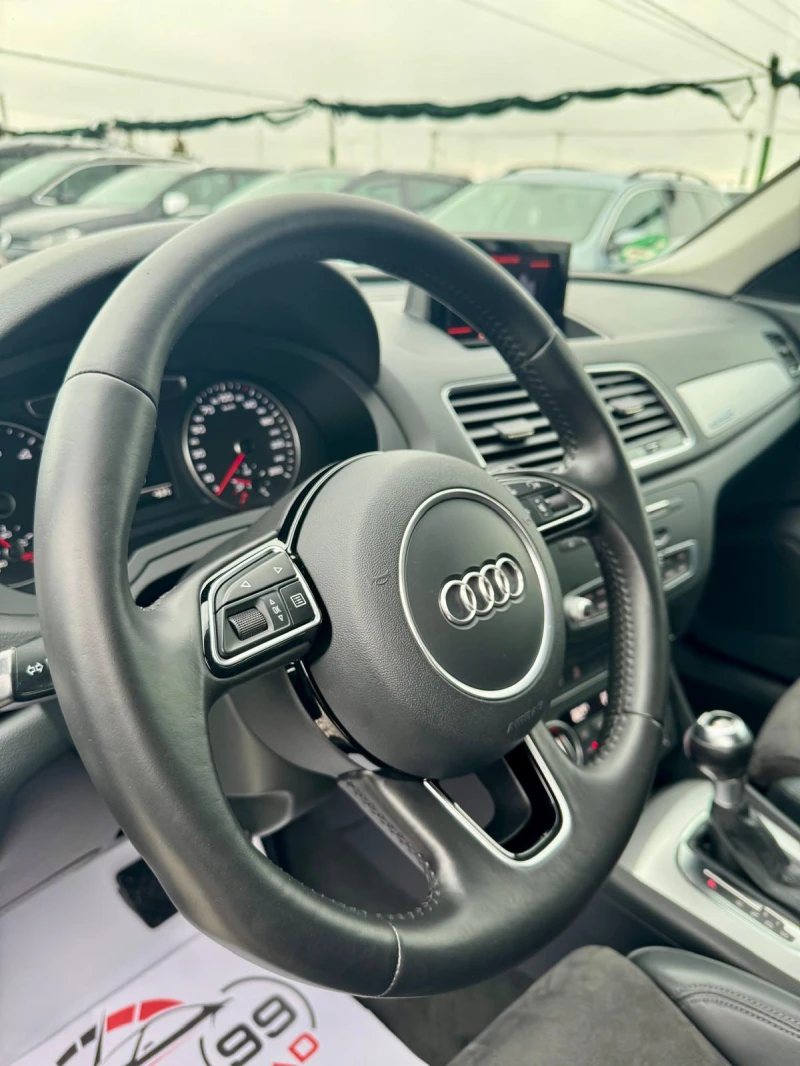 Audi Q3 ::2.0TDI QUATTRO::SLINE::MATRIX::1 собственик, снимка 10 - Автомобили и джипове - 53372292