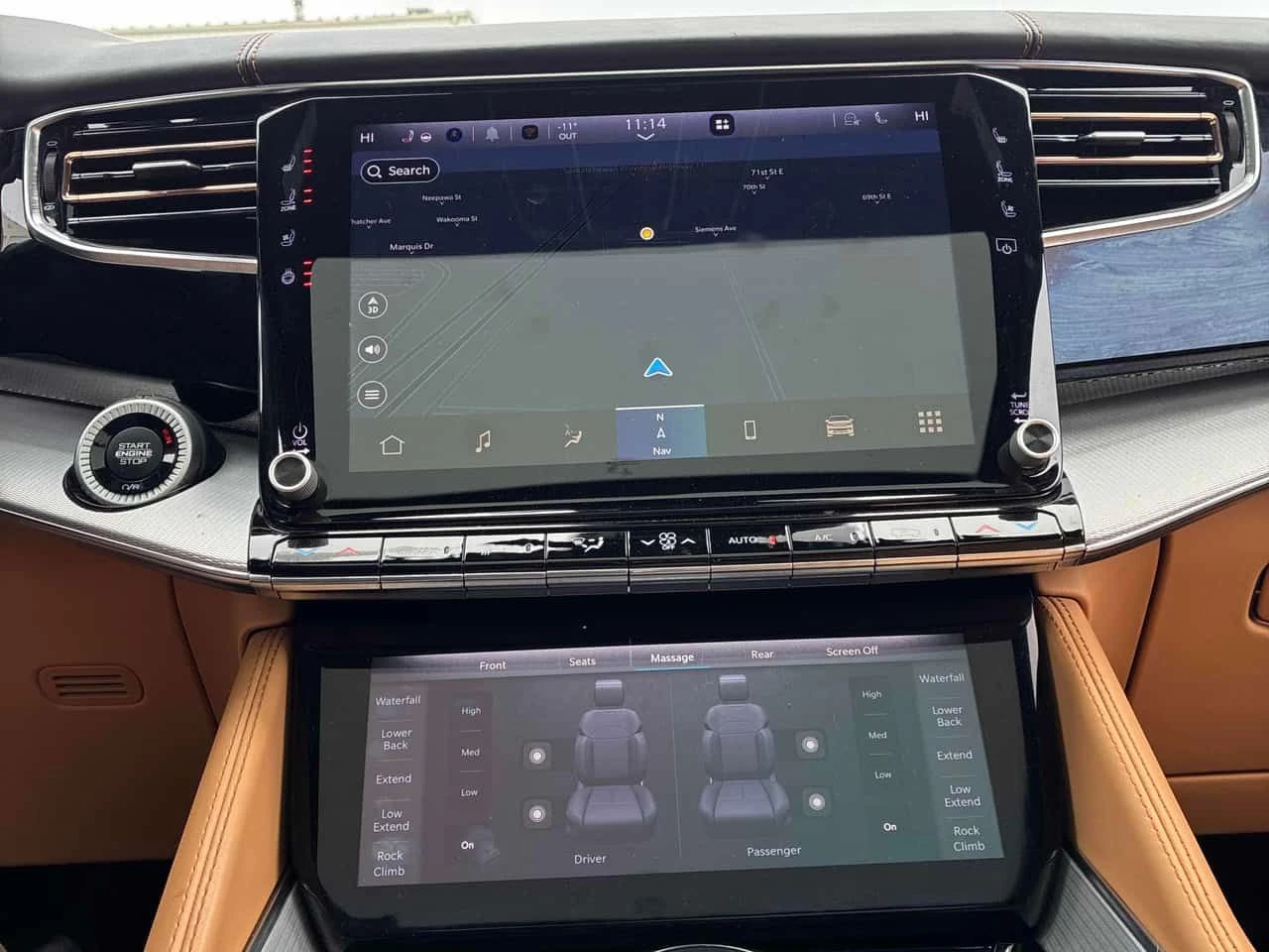 Jeep Grand Wagoneer SERIES III 6.4L| HUD| 360| ОБДУХВАНЕ| ПАНОРАМА| , снимка 9 - Автомобили и джипове - 53988285