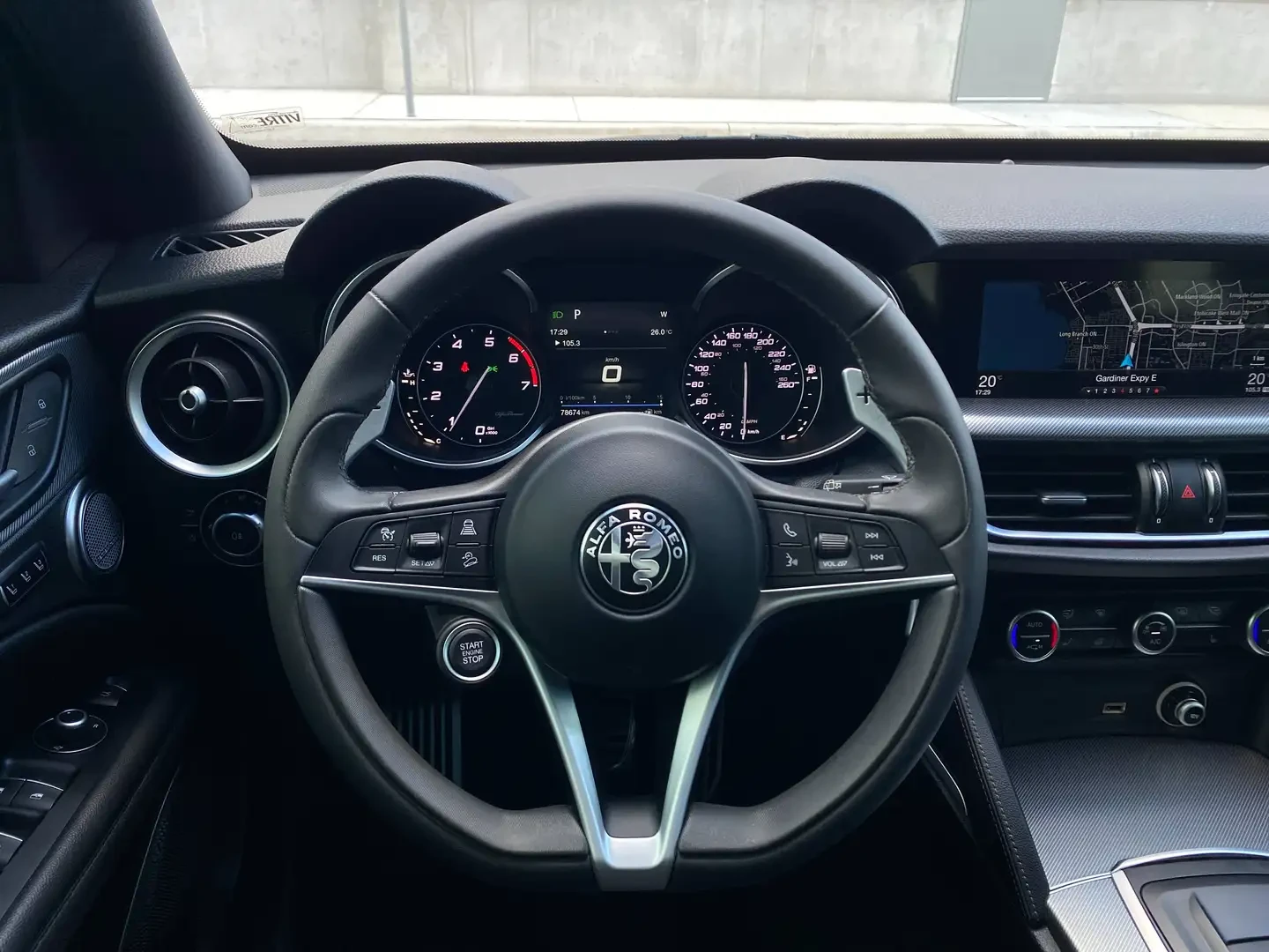 Alfa Romeo Stelvio Ti Sport Q4/��� ������������ ������/HARMAN/ADAPTIV | Mobile.bg � ����������� 13