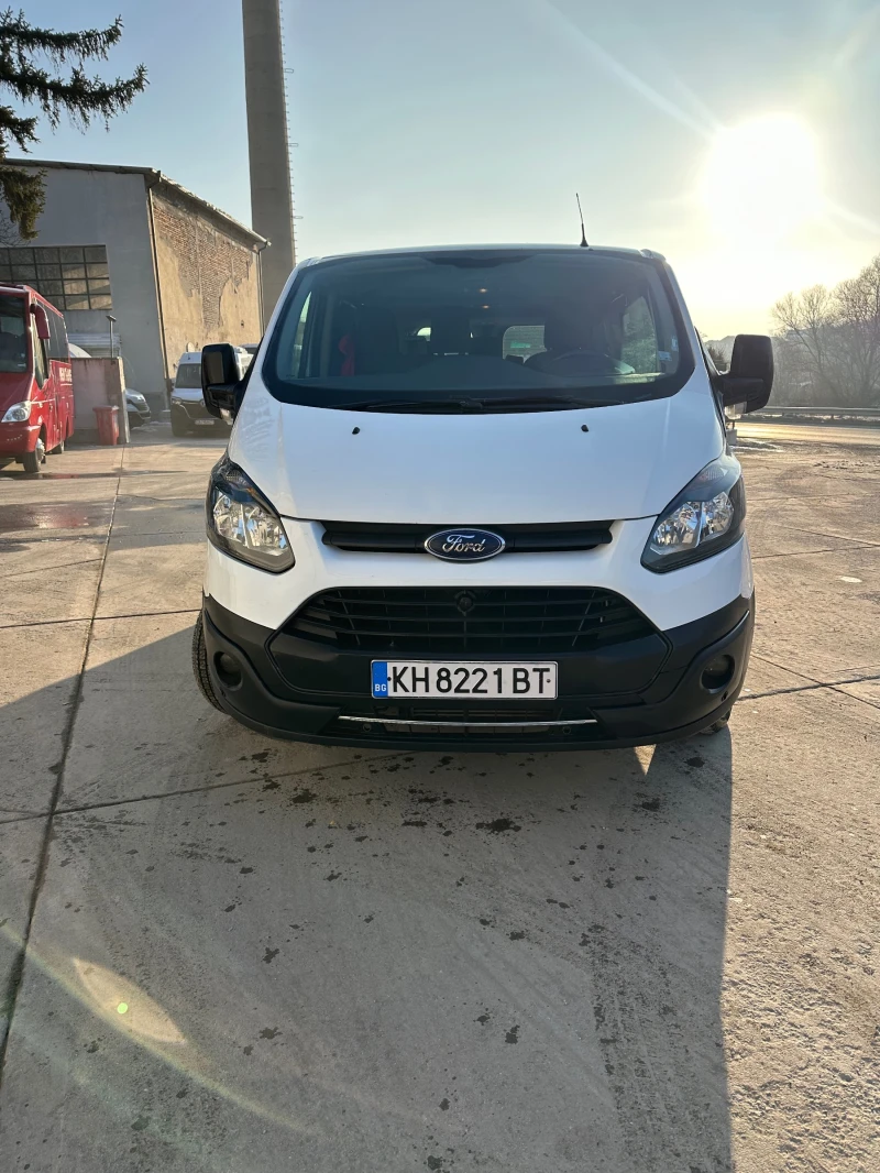 Ford Transit Custom 2.2 Клима 9 места, снимка 14 - Бусове и автобуси - 48738122