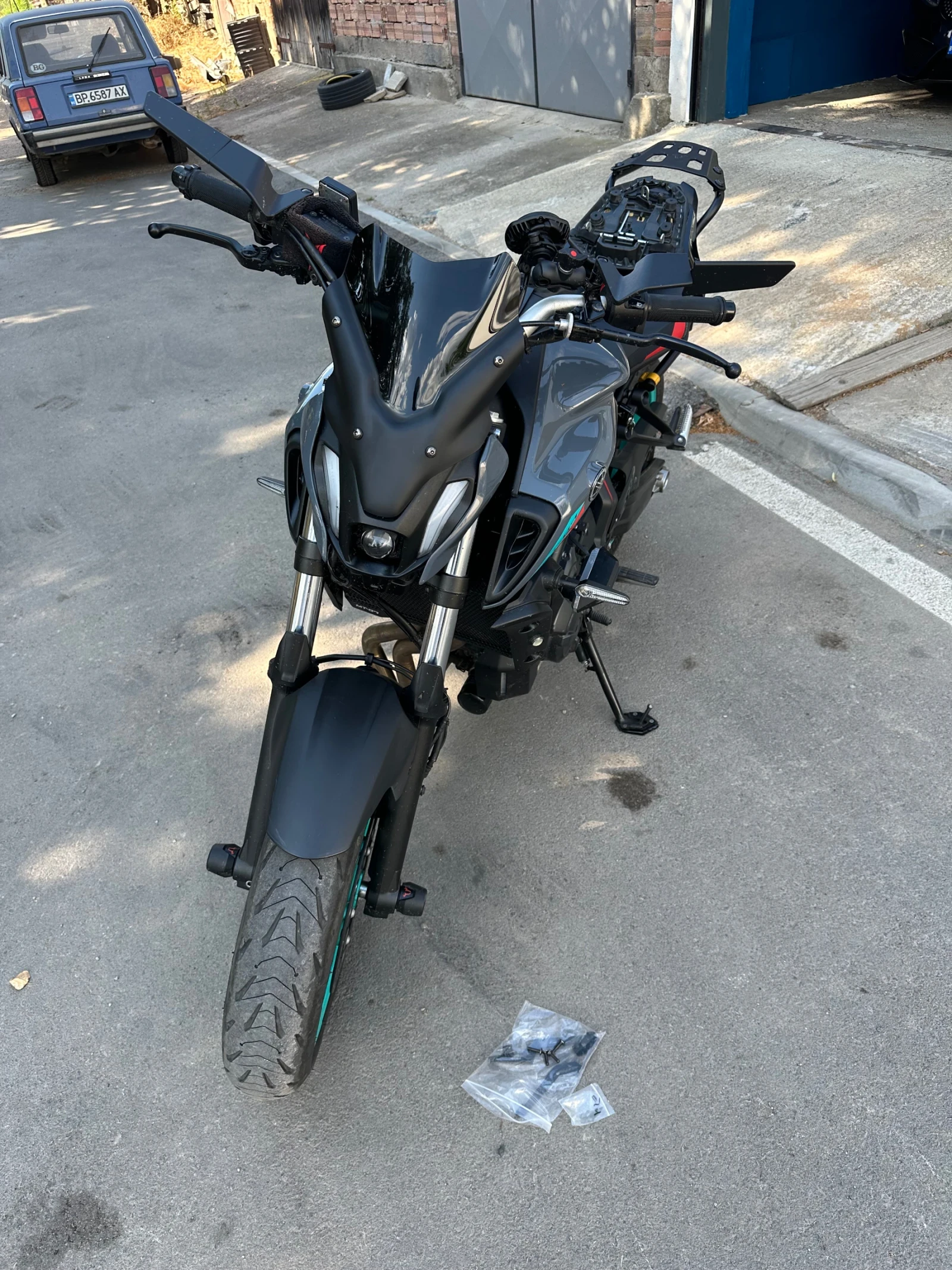 Yamaha Mt-07 Mivv генерация, CrazyCust седалка, бонус светлини, снимка 3 - Мотоциклети и мототехника - 54753570