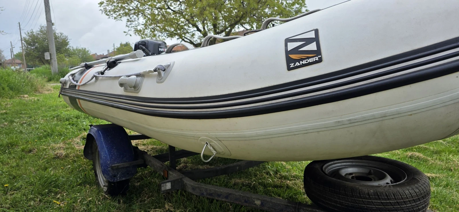 Надуваема лодка Zander BD390, снимка 5 - Воден транспорт - 54541379