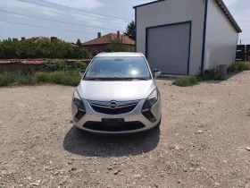 Opel Zafira 1.6 * Турбо* фабричен метан* 6+ 1 места* , снимка 1