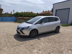 Opel Zafira 1.6 * Турбо* фабричен метан* 6+ 1 места* , снимка 15