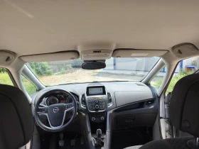 Opel Zafira 1.6 * Турбо* фабричен метан* 6+ 1 места* , снимка 12