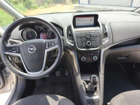 Opel Zafira 1.6 * Турбо* фабричен метан* 6+ 1 места* , снимка 14