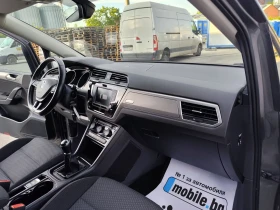 VW Touran 1.6TDI-110кс-6ск.-NAVI-ПОДГРЯВАНЕ-EURO-6, снимка 17