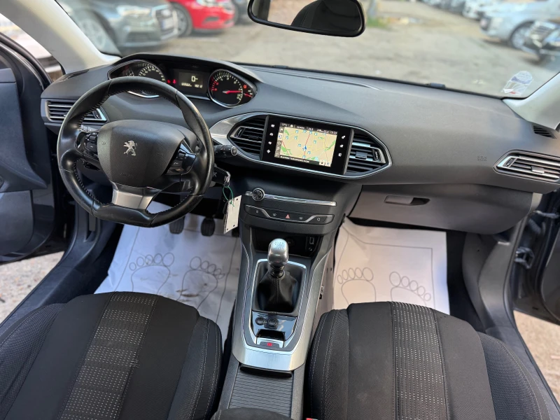 Peugeot 308 2.0e-HDI-NAVI-EURO6-6ск, снимка 15 - Автомобили и джипове - 47680931