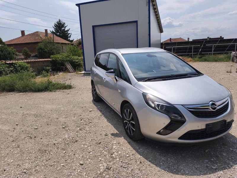 Opel Zafira 1.6 * Турбо* фабричен метан* 6+ 1 места* , снимка 3 - Автомобили и джипове - 51696445