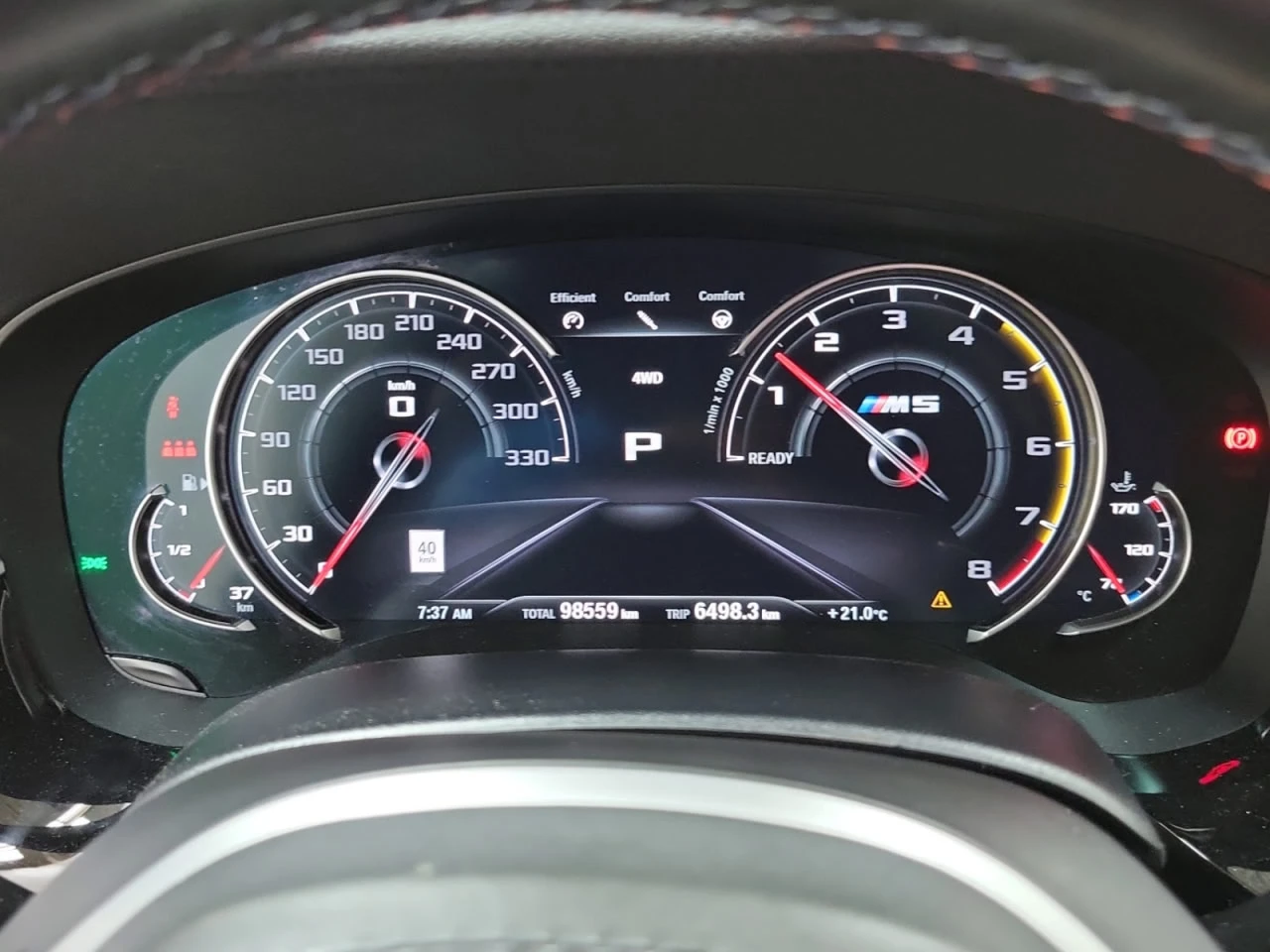 BMW M5 * АВТО КРЕДИТ* ЦЕНА ДО БГ * Сервизна история *  - изображение 10
