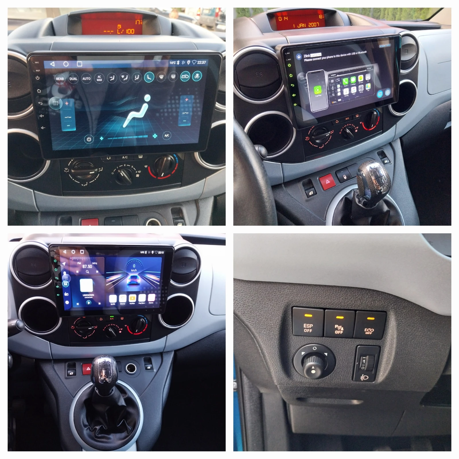 Citroen Berlingo 1.6 HDI/NAVI /Car Play/LUXURY  | Mobile.bg   16