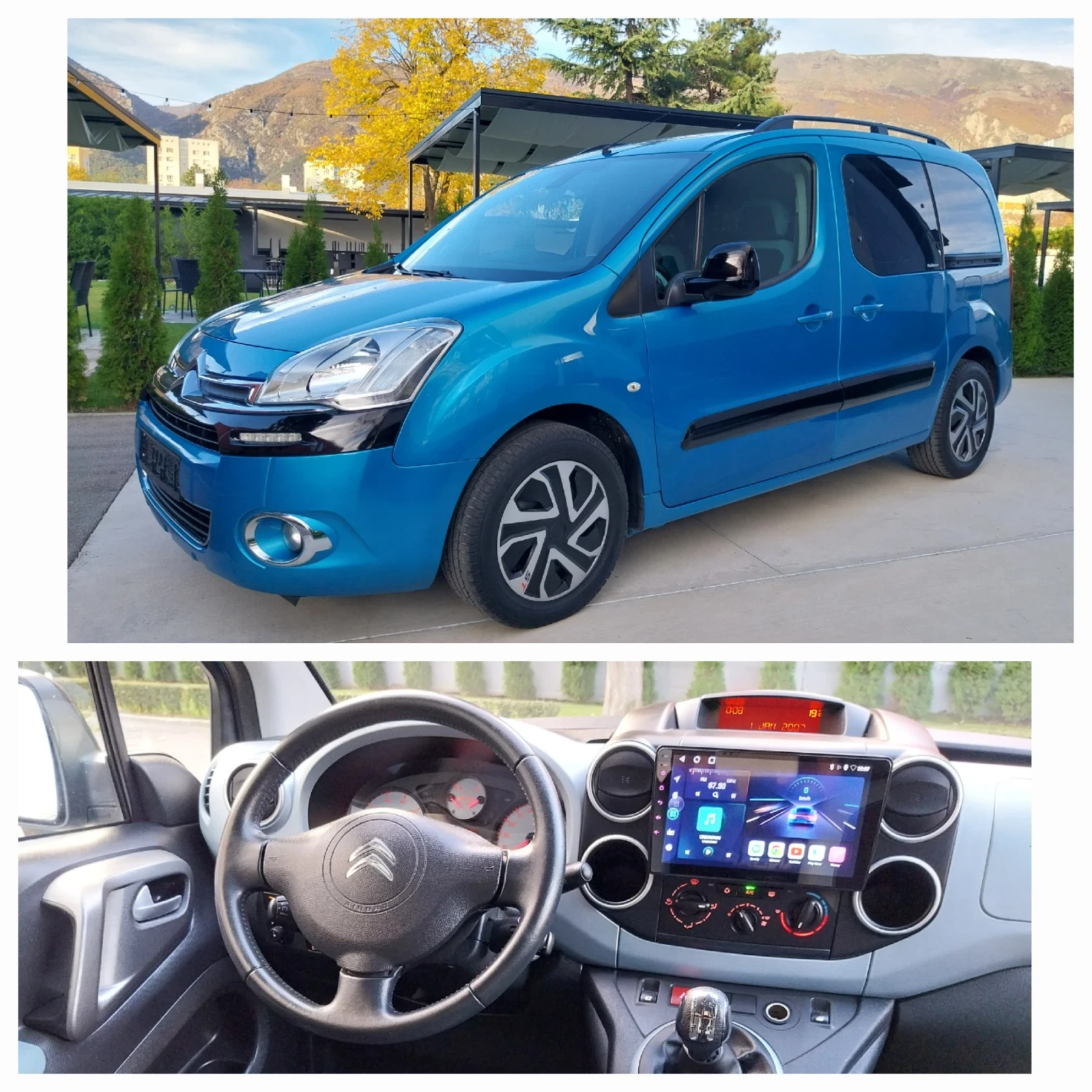 Citroen Berlingo 1.6 HDI/* NAVI* /Car Play/LUXURY/ TOP | Mobile.bg   1