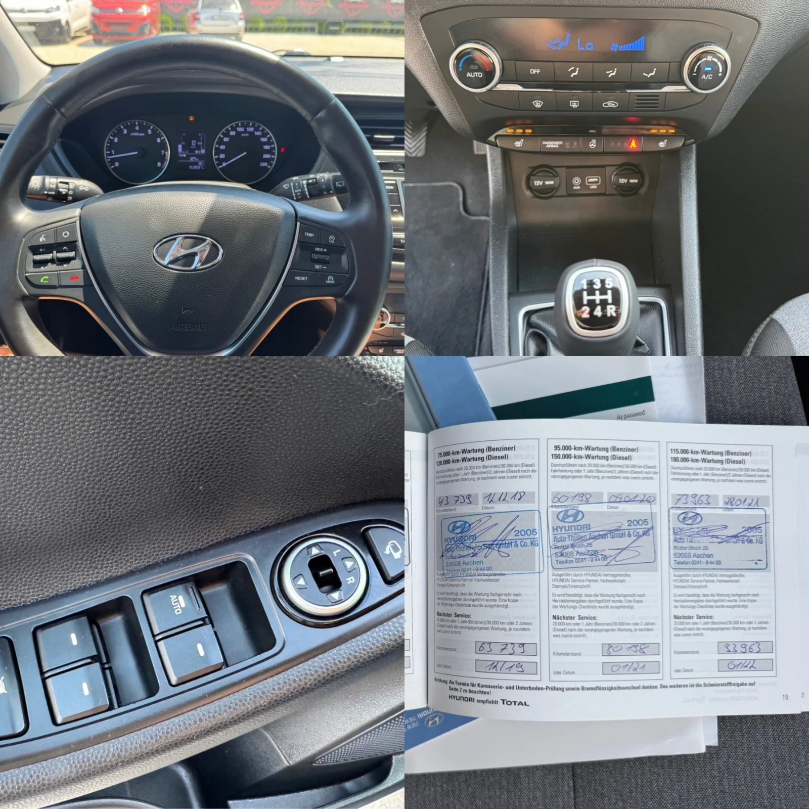 Hyundai I20 1.25i LED EURO-6, снимка 16 - Автомобили и джипове - 55072944