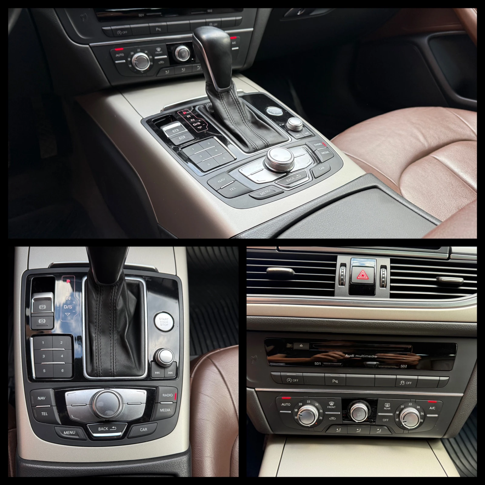 Audi A6 FACELIFT 3.0 TDI quattro| КОЖА| NAVI| ГАРАНЦИЯ, снимка 13 - Автомобили и джипове - 55932120