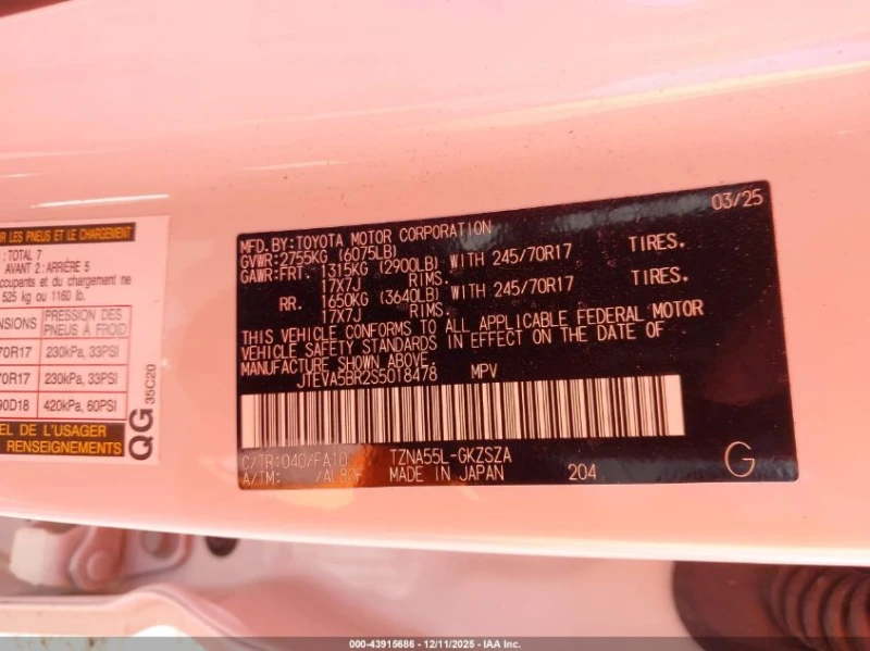 Toyota 4runner 2.4l Sr5, снимка 9 - Автомобили и джипове - 53600527