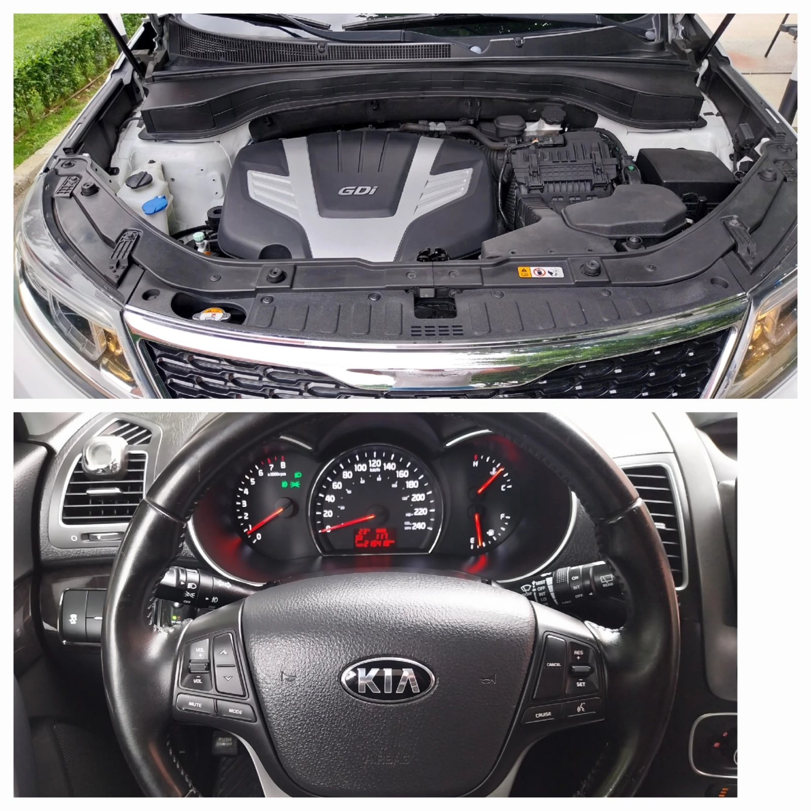 Kia Sorento i* 4x4* LED Bar * Android * Steel* , снимка 10 - Автомобили и джипове - 55466232