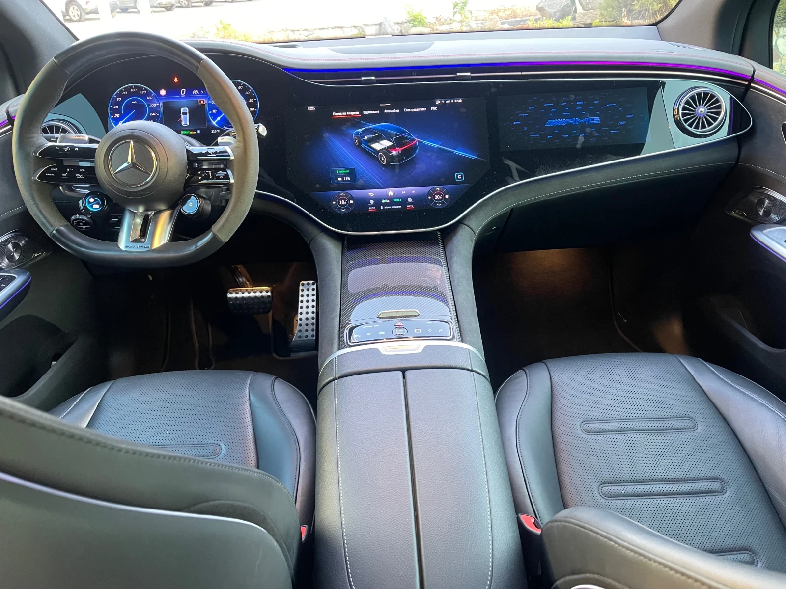 Mercedes-Benz EQE 53 AMG 4MATIC+ /AIR/PERFORM+ /HyperScr/HUD  | Mobile.bg � ����������� 9