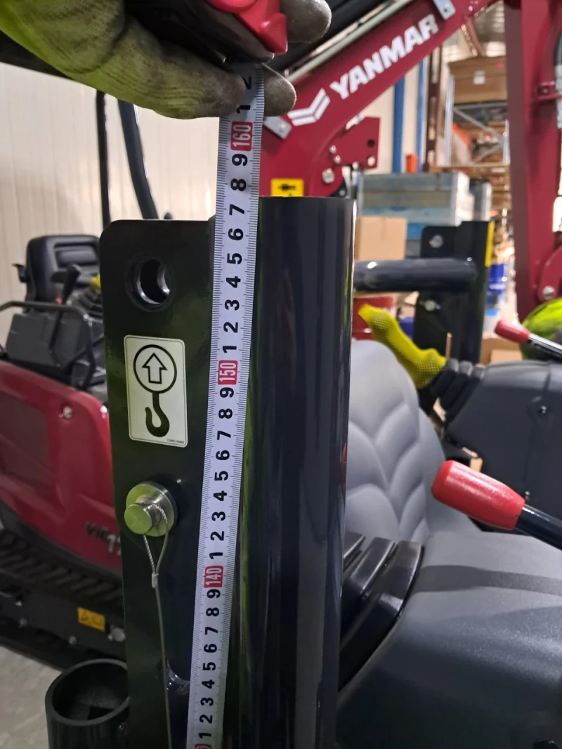 Багер Yanmar vio 12, снимка 2 - Индустриална техника - 52408899