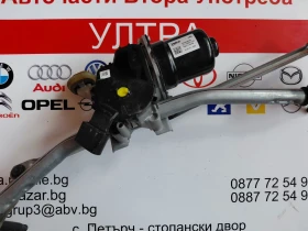 9824784980  Механизъм с моторче предни чистачки PEUGEOT 208 2008 OPEL CORSA F MOKKA W000096769, снимка 1