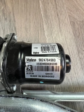 9824784980  Механизъм с моторче предни чистачки PEUGEOT 208 2008 OPEL CORSA F MOKKA W000096769, снимка 4