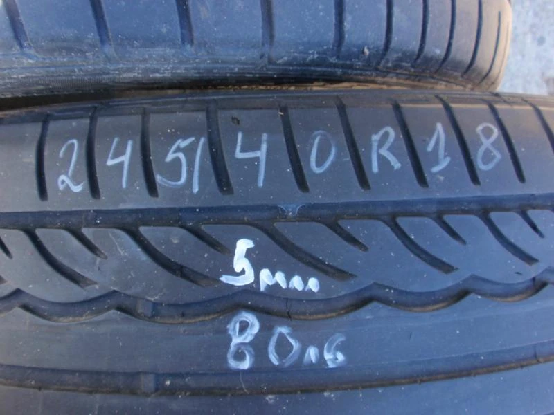 Гуми Летни 245/40R18, снимка 1 - Гуми и джанти - 8373050