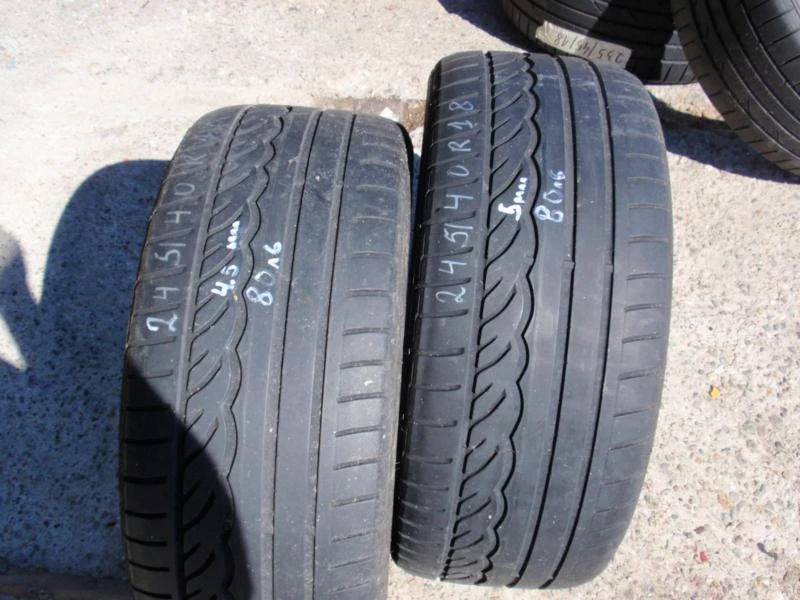 Гуми Летни 245/40R18, снимка 4 - Гуми и джанти - 8373050