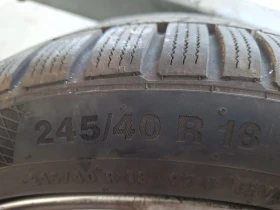 Гуми с джанти Continental 245/40R18, снимка 5 - Гуми и джанти - 47648376