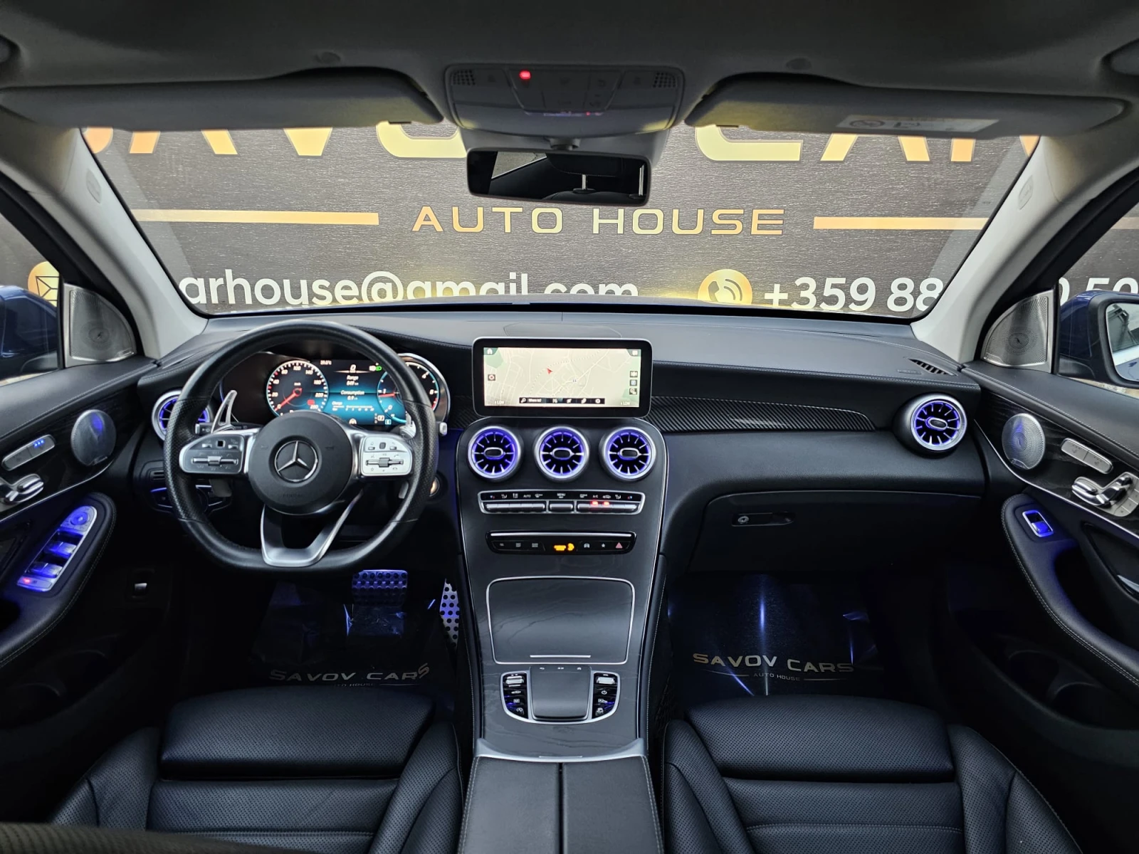 Mercedes-Benz GLC 220 4m/AirM/360c/dis/pano/burmuster/Масаж/ШВЕЙЦАРИЯ!, снимка 9 - Автомобили и джипове - 55780022
