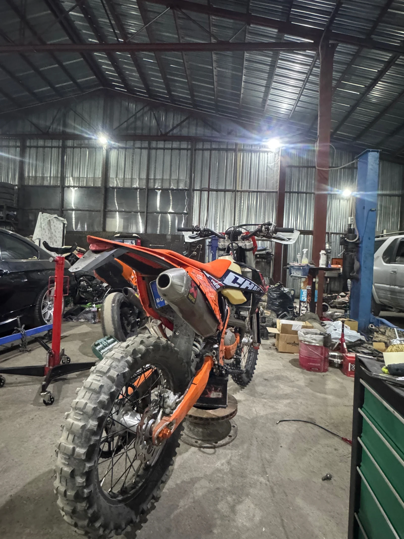 Ktm EXC 350 / СУПЕРМОТО / РЕГИСТРАЦИЯ, снимка 2 - Мотоциклети и мототехника - 56102557