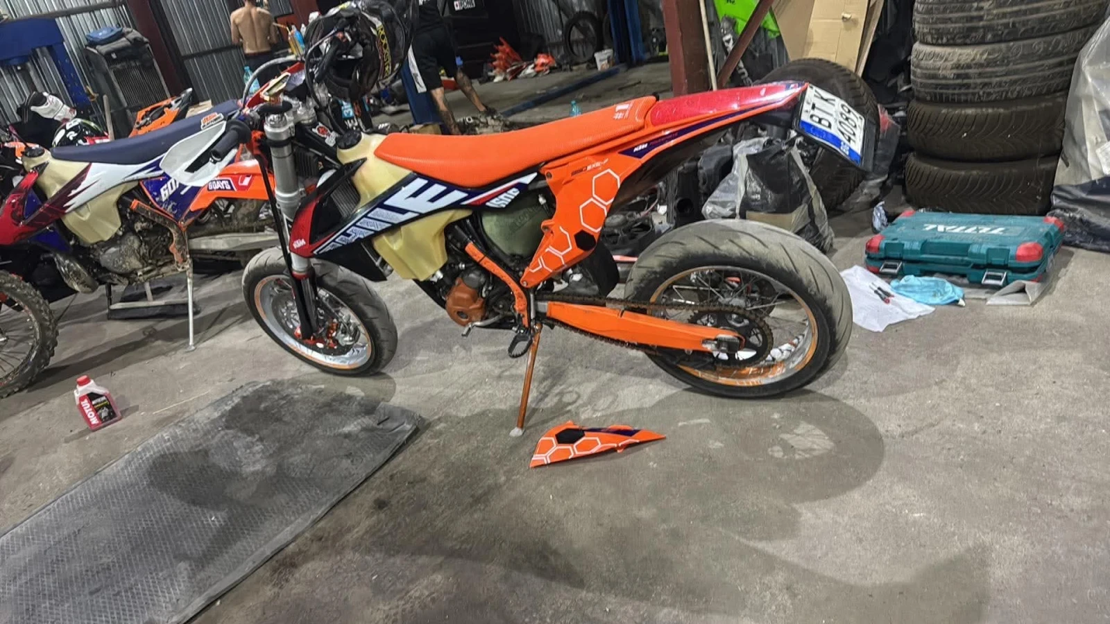 Ktm EXC 350 / СУПЕРМОТО / РЕГИСТРАЦИЯ, снимка 8 - Мотоциклети и мототехника - 56102557