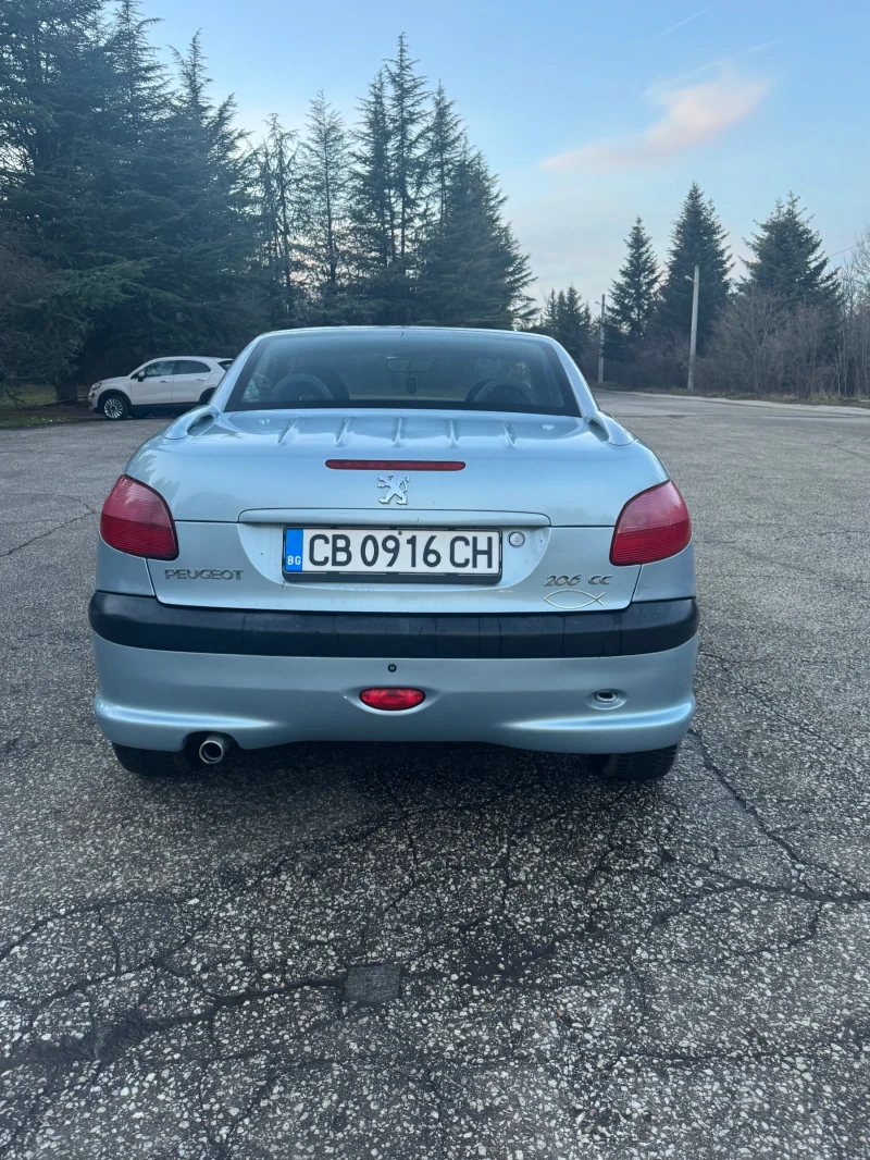 Peugeot 206 СС, снимка 4 - Автомобили и джипове - 53113876