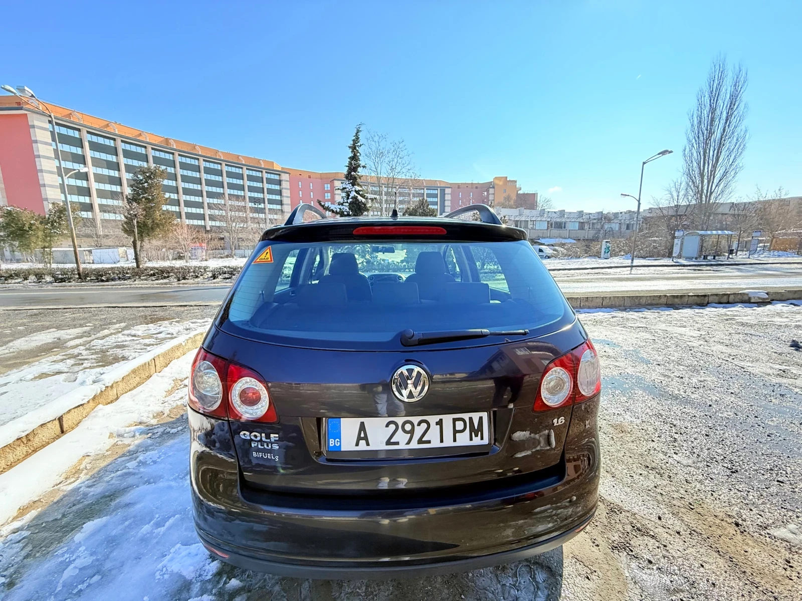 VW Golf Plus 1.6 102 кс. BI FUEL GAZ BLACK FULL EURO 5 - изображение 2