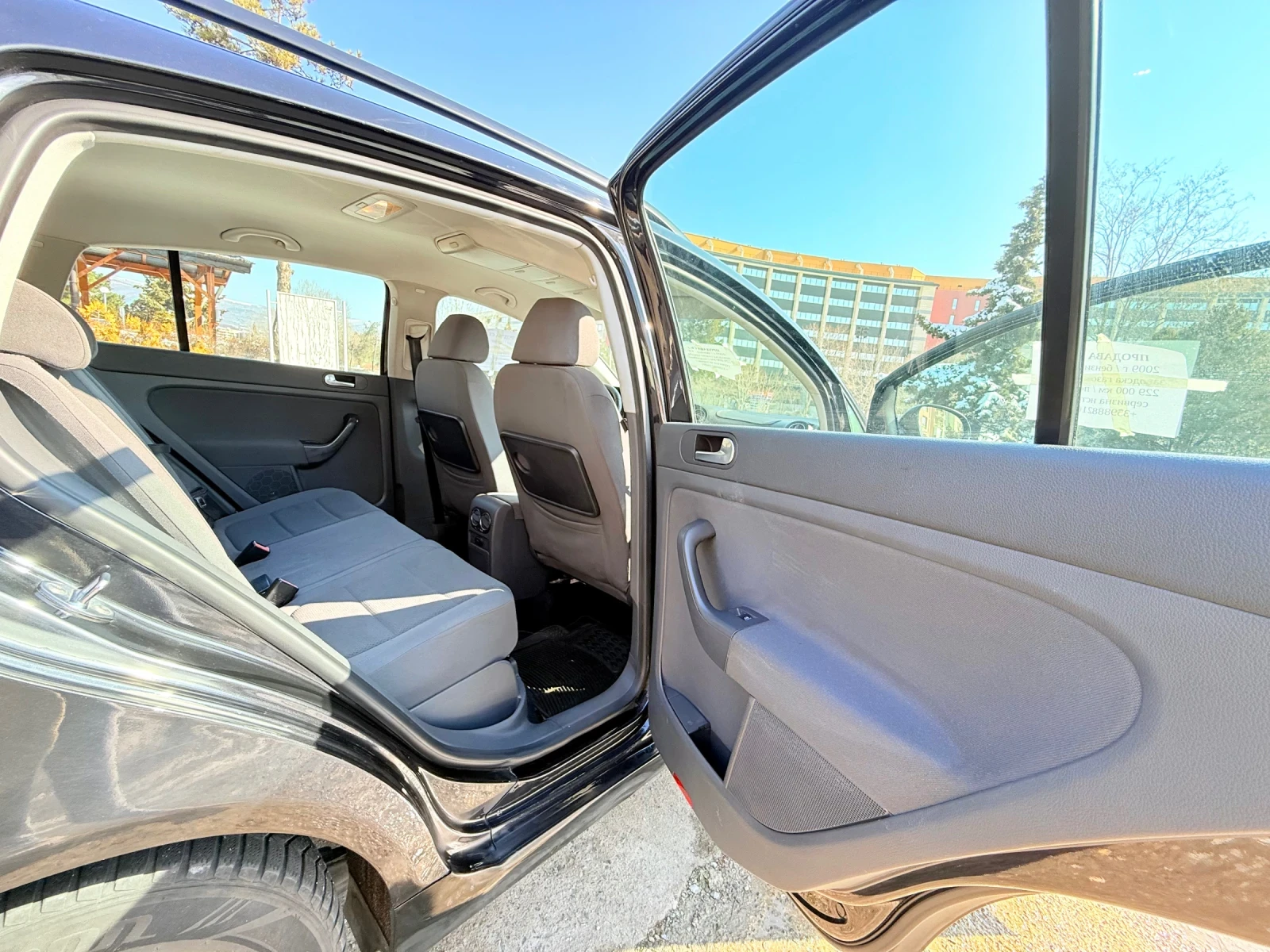 VW Golf Plus 1.6 102 кс. BI FUEL GAZ BLACK FULL EURO 5 - изображение 9