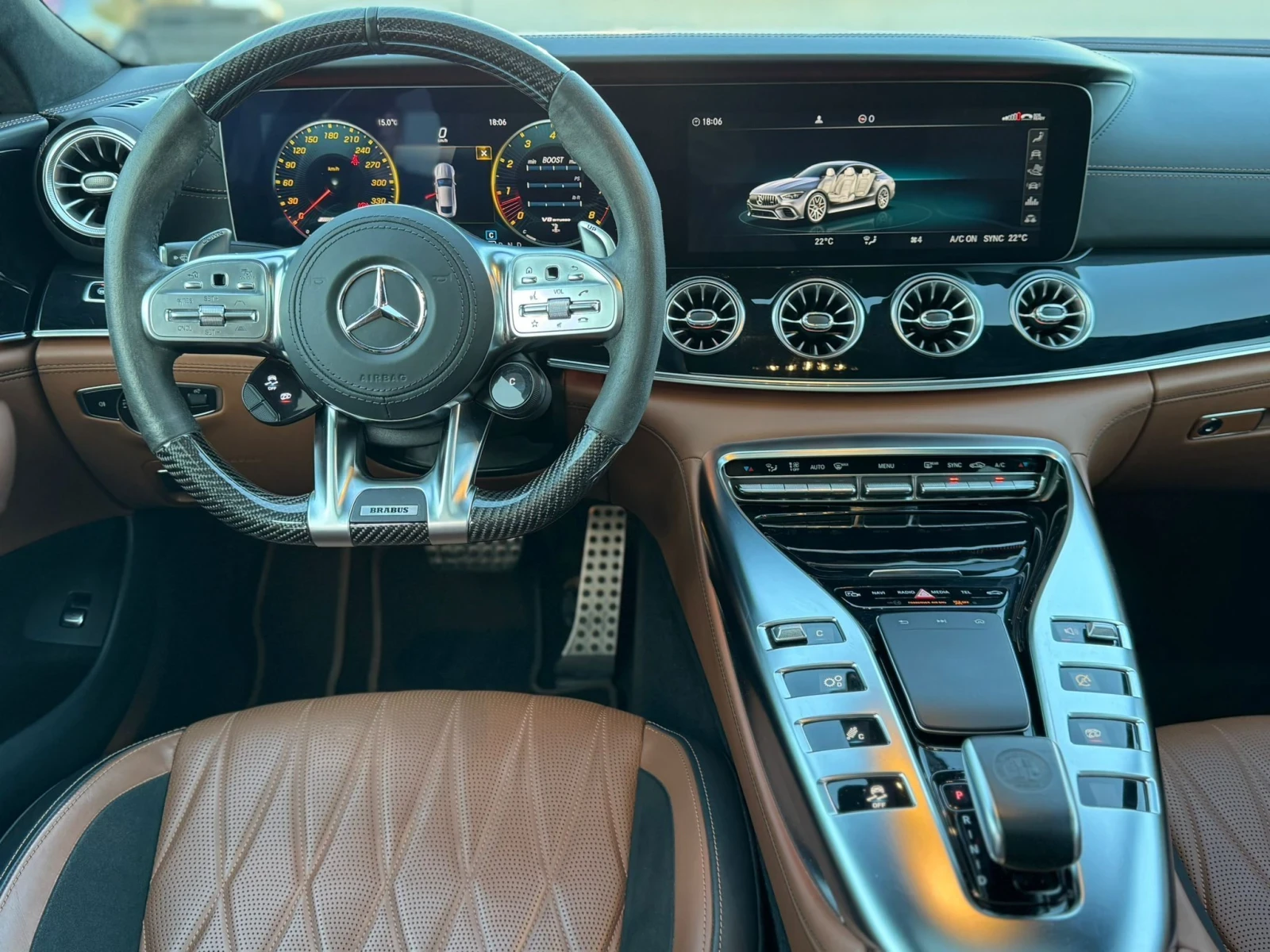 Mercedes-Benz GT Brabus 800, снимка 6 - Автомобили и джипове - 55944384
