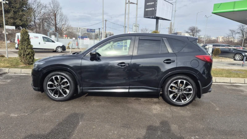 Mazda CX-5 2.2 Face Lift, КОЖА, АВТОМАТ, НАВИГАЦИЯ, снимка 3 - Автомобили и джипове - 53219517
