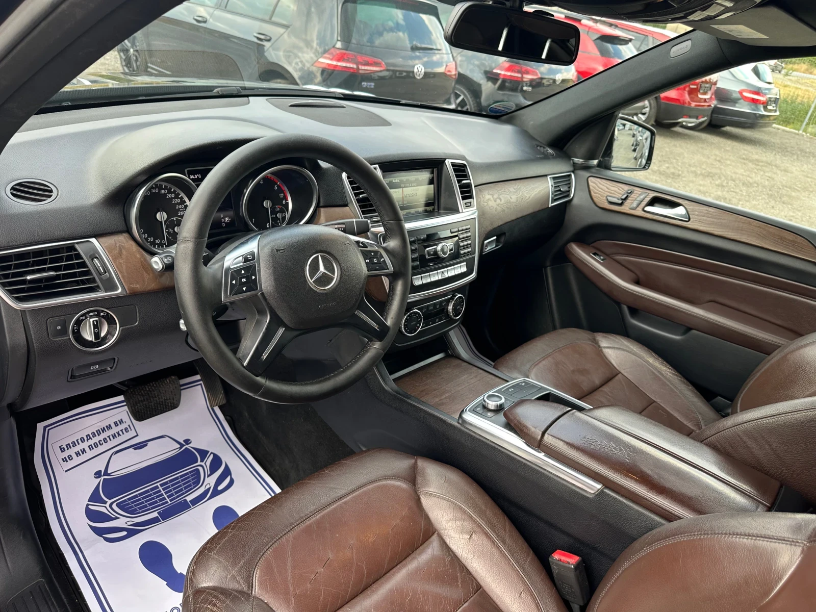Mercedes-Benz ML 350 3.0d* ПРУЖИНИ* КАМЕРА* ПЕЧКА* BLINDSPOT - изображение 8