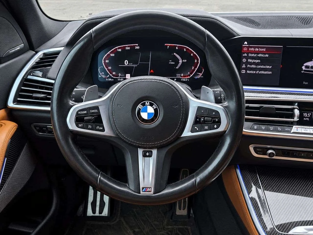 BMW X5 40i xDrive M-Sport | Laser | Carbon Fiber Trim , снимка 14 - Автомобили и джипове - 56254663