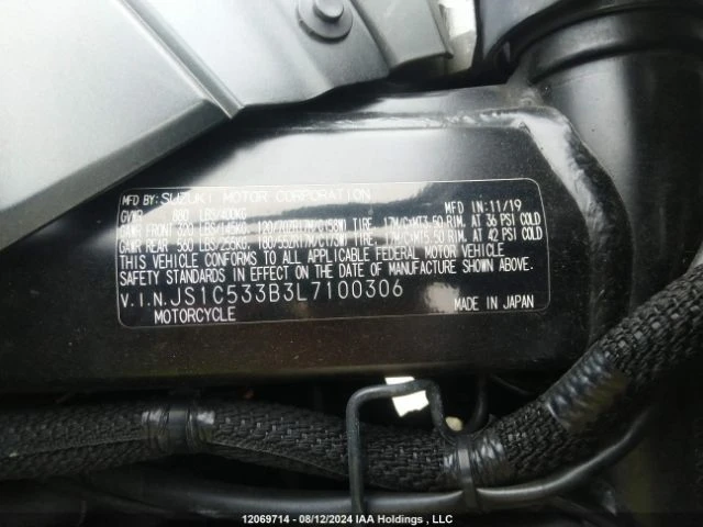 Suzuki Gsx GSXS 750 2020г. YOSHIMURA carbon - изображение 10
