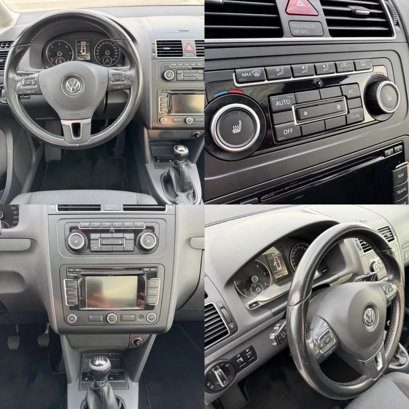 VW Touran 2.0 TDI 6+ 1 / STYLE / NAVI / PANORAMA / PODGREV, снимка 13 - Автомобили и джипове - 48444751