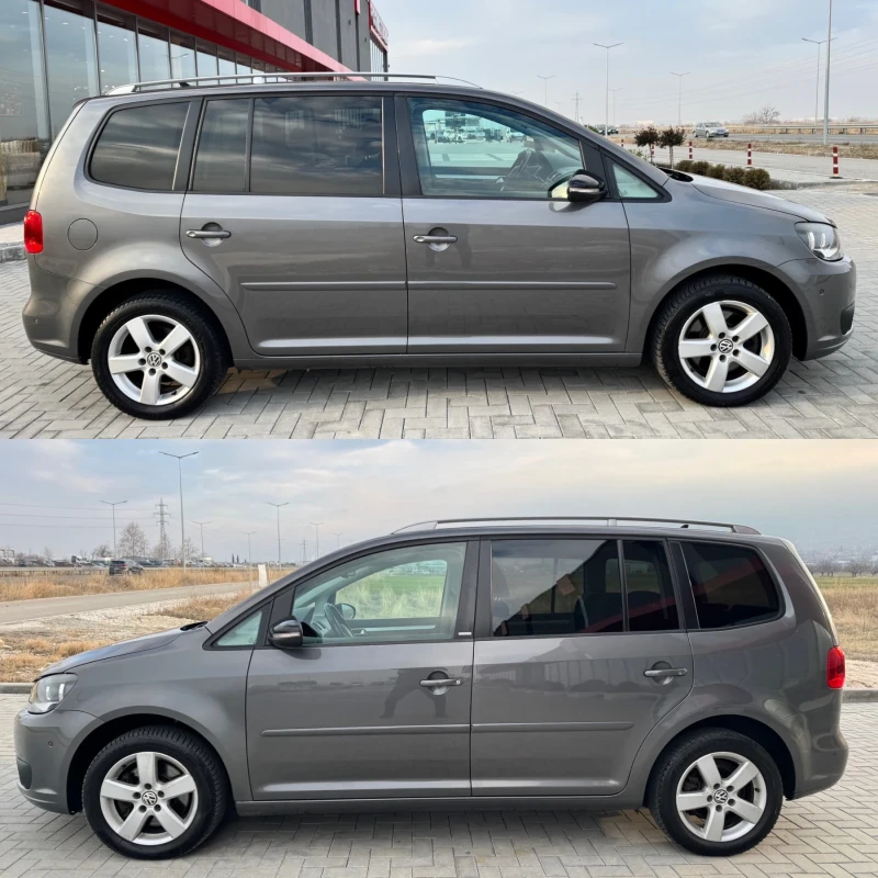 VW Touran 2.0 TDI 6+ 1 / STYLE / NAVI / PANORAMA / PODGREV, снимка 4 - Автомобили и джипове - 48444751