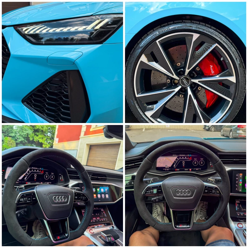 Audi Rs7  | Ceramic Brakes | Matrix Laser | Audi Exclusive , снимка 13 - Автомобили и джипове - 52991789