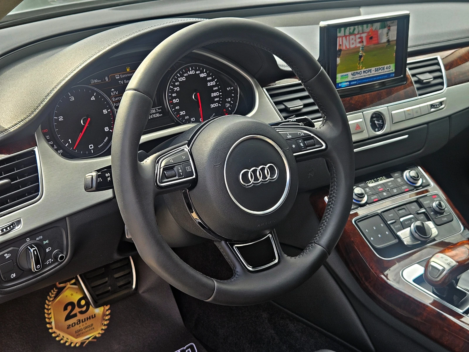 Audi A8 L/TV/GERMAN/DISTR/МАСАЖ/ОБДУХ/CAMERA/ВАКУМ/BOSE/LI - изображение 10