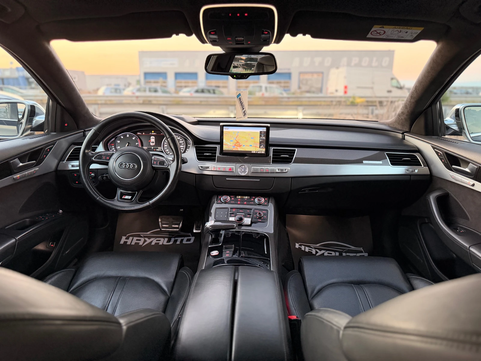 Audi S8 4.0= V8T= QUATTRO= CARBON PACK= HUD= 360* CAMERA= , снимка 9 - Автомобили и джипове - 55636396