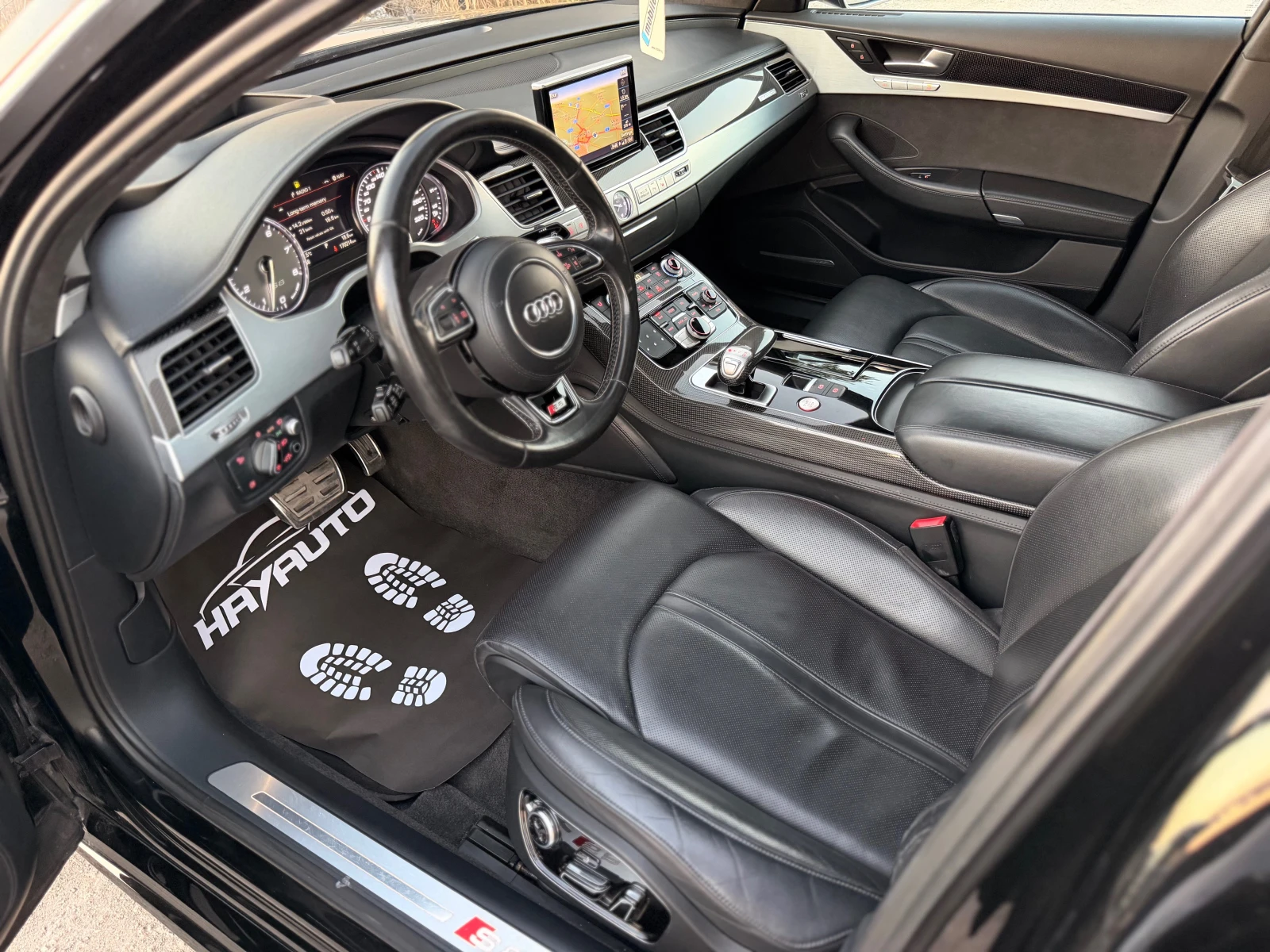 Audi S8 4.0= V8T= QUATTRO= CARBON PACK= HUD= 360* CAMERA= , снимка 8 - Автомобили и джипове - 55636396